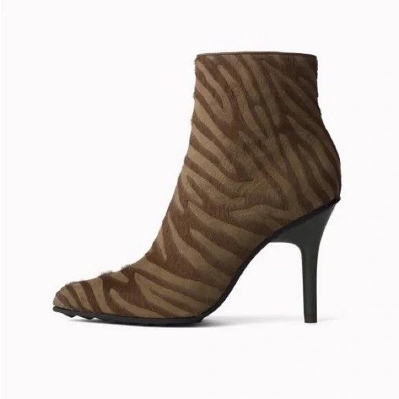 Rag & Bone Waylon Moto Boot - 7us / 37eu Taupe Zebra - Picture 2 of 4